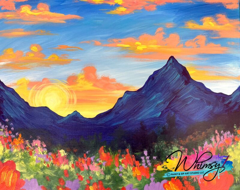 Wildflower Wilderness Whimsy Paint & Sip